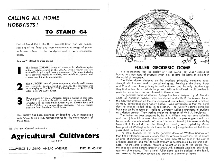Western Springs Dome brochure. Auckland Council Public Relations Office